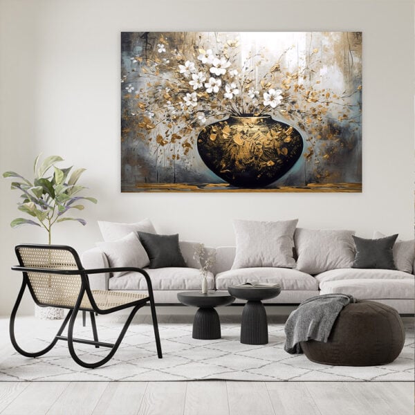 Blooming gold schilderij