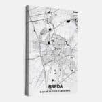 Canvas Citymap Breda