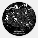 Muurcirkel Citymap Den Bosch