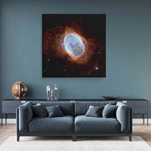 James-Webb-Southern-Ring-Nebula-canvas-binnen-sfeer.jpg