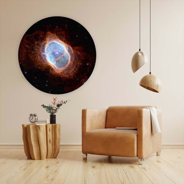 James-Webb-Southern-Ring-Nebula-muurcirkel-sfeer.jpg