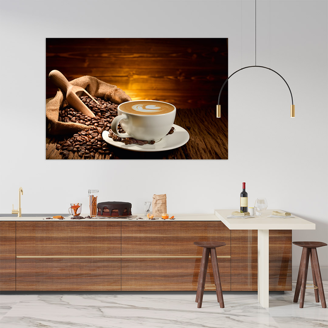 Wanddecoratie keuken - Food en genieten stijl