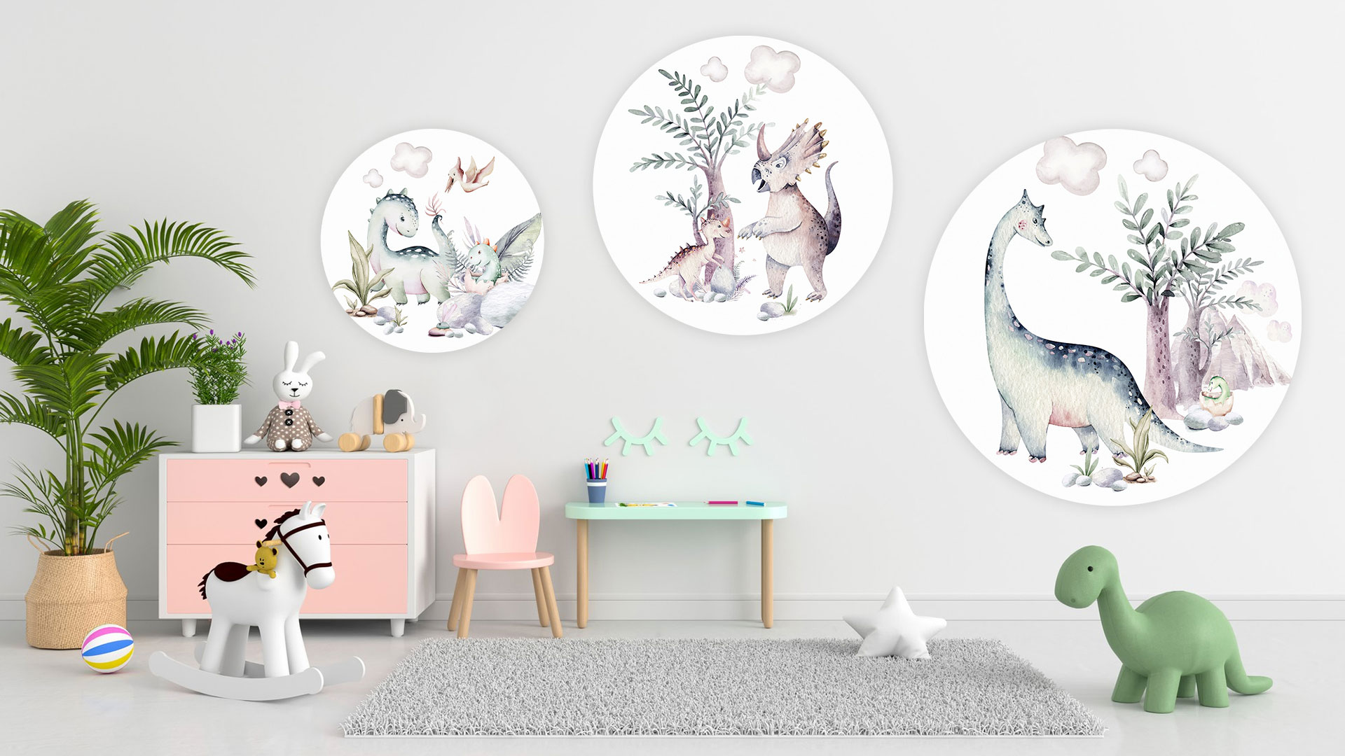 Wanddecoratie kinderkamer sfeerbeeld