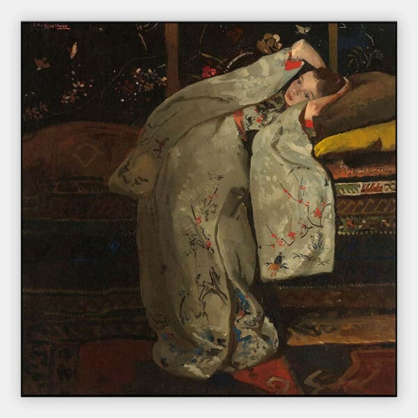 Meisje-in-witte-kimono-George-Hendrik-Breitner-1894-akoestisch-paneel.jpg