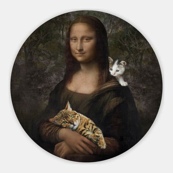 Mona-Lisa-met-katten-muurcirkel.jpg