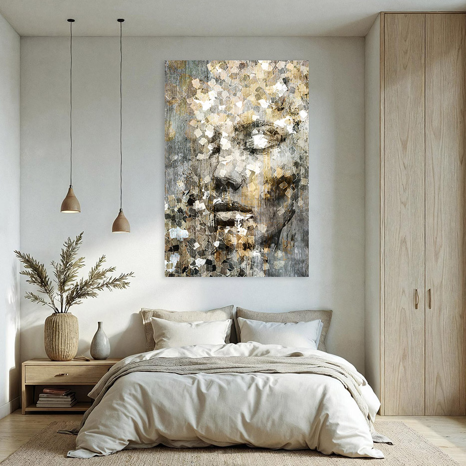 Wanddecoratie slaapkamer fineart