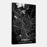 Canvas Citymap Utrecht