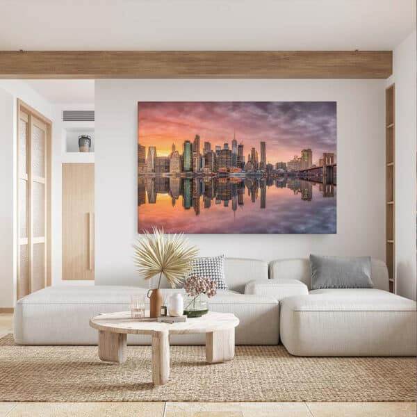 new-york-city-skyline-zonsondergang-canvas-binnen-sfeer.jpg